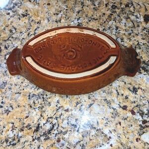 Bon Pour Micro Ondes Microwave Safe Vintage Personal Dish